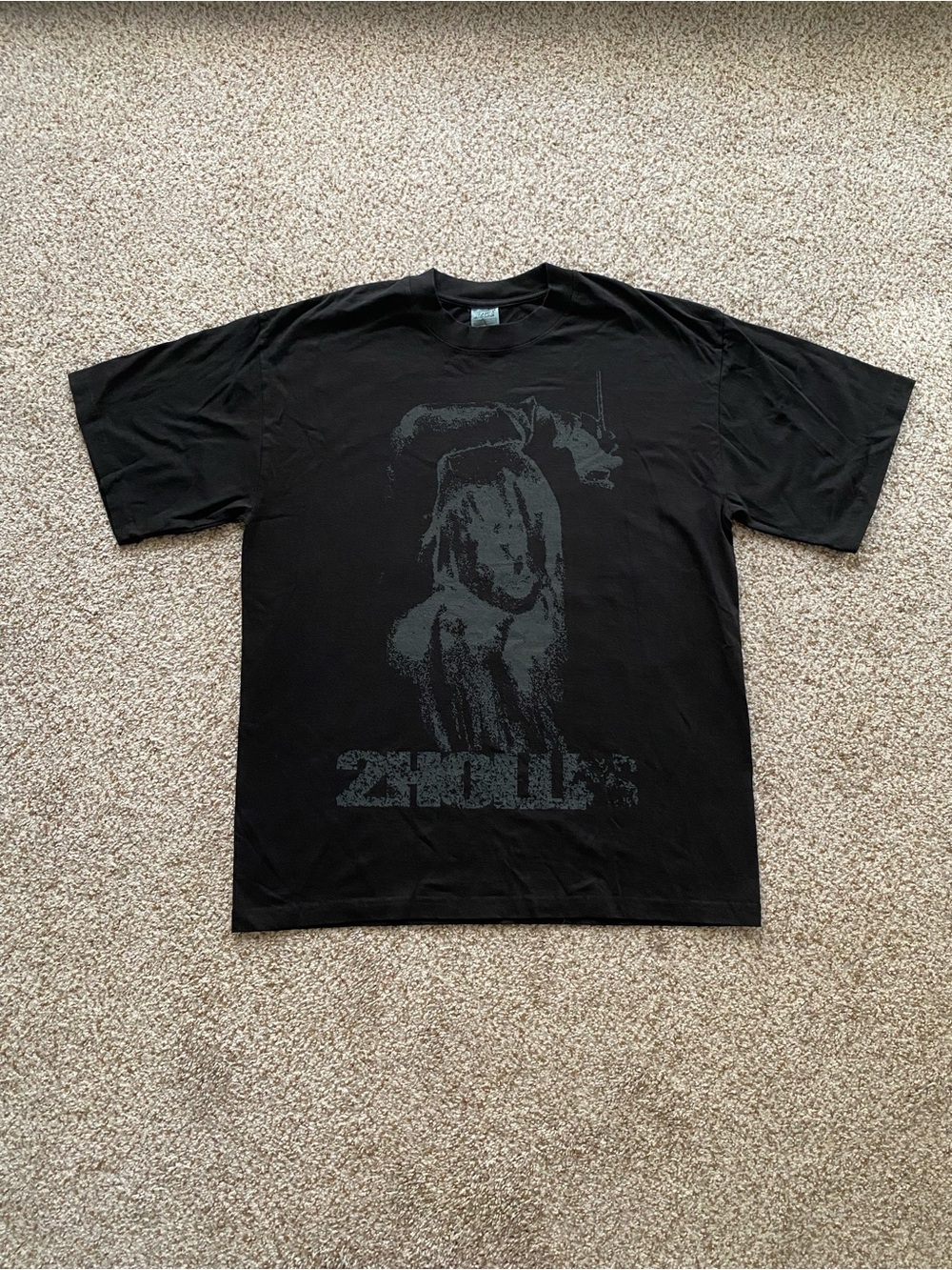 2hollis Official Merch Black Short Sleeve Tee